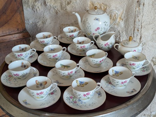 Ancien service café - service,