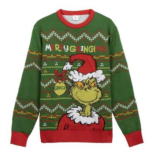 Pull noël maille grinch - noël,