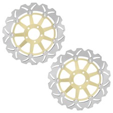 Disques de frein Avant pour Kawasaki Ninja ZX 7R 7RR ZZR1100 93-01 ZZR1200 02-05