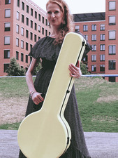 Étui banjo Crossrock en fibre