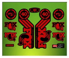 AUTOCOLLANTS FOURCHE FOX 40