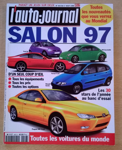 Auto journal spécial salon - l'auto-journal,