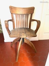 Ancien Fauteuil De Bureau