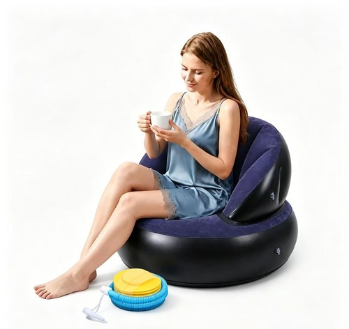 Pouf gonflable canapé avec - canapé,