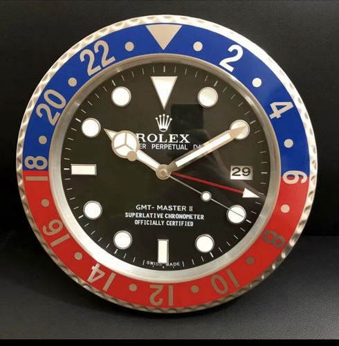 Horloge murale rolex gmt - horloge,