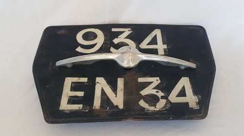 Ancien plaque immatriculation - ancien,