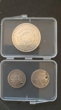 Lot de 3 pièces en argent 10