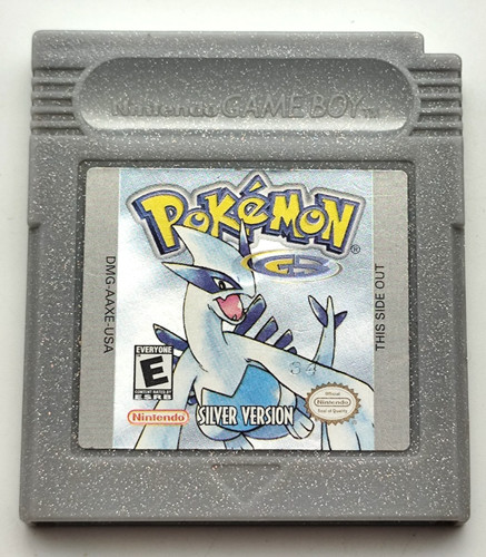 Pokemon silver game - boy, color