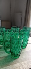 Lot 6 Chopes À Bière Vertes Années 70