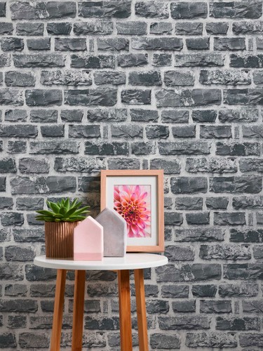Papier peint pierre avec - papier,