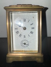 19th Bronze Officer Clock to