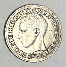 Pièce 50 Francs Baudouin 1958