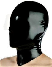 Cagoule en Latex,  Masque In