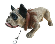 Jouet Ancien Grand Bouledogue