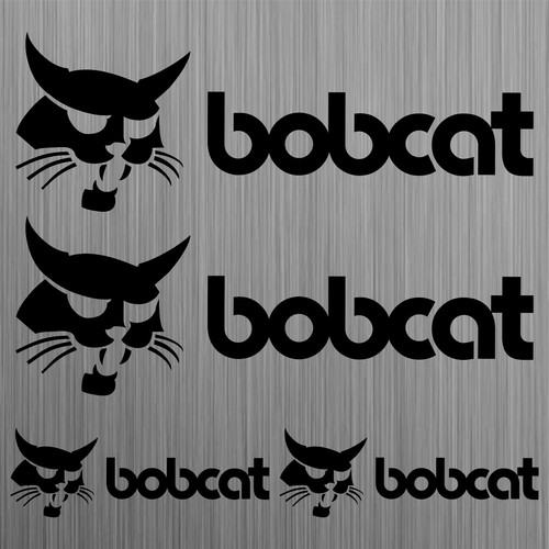 Bobcat autocollant sticker - bobcat, l