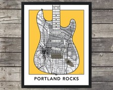 Portland Oregon City Map