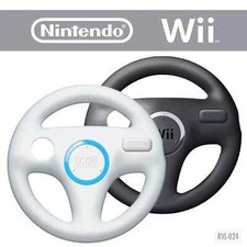 Wii Steering Wheel For Nintendo Wii / U Original Mario Kart Controller - Warranty