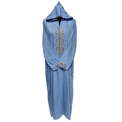 Femmes marocain bleu coton - bleu,