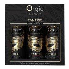 Orgie Kit Tantrique Sensuel - 3 Huiles de Massage 3x30ml