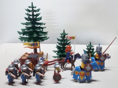 Lot playmobil convoi royal - lot,