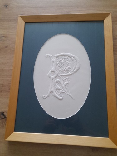Monogramme papier - p., p.