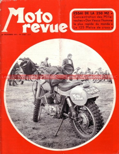 Moto revue 2056 250 don - mz,
