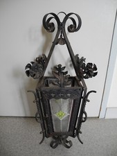 ancienne lanterne fer forgé