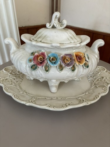 Soupière porcelaine - soupière,