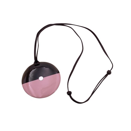 Collier pendentif rond - , en