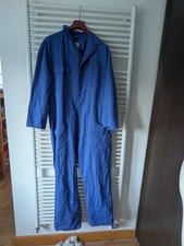 Combinaison de travail bleu modèle avec boutons  Taille 4, Frecnh work, ouvrier