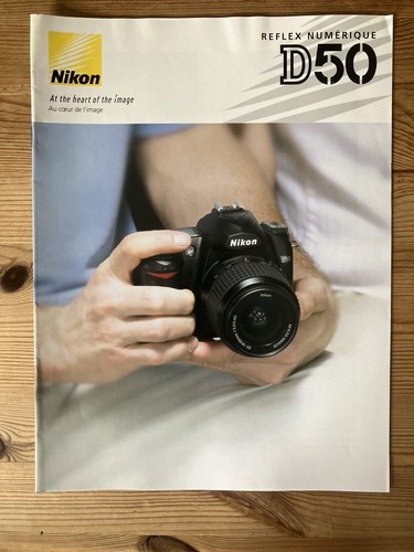 Nikon d50 brochure papier - d50,