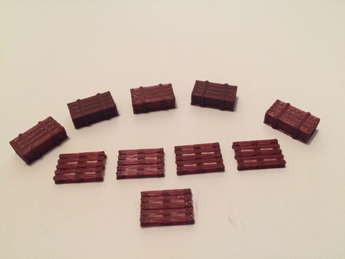 Lot caisses bois - caisses,