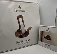 Openhagen NordicStand & HangWithMe Collapsible Guitar Stand Wall Mount Oak Wood