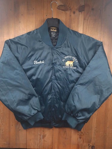 Blouson satin vintage auburn - vintage,