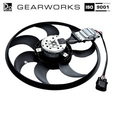Cooling Fan Water Cooler For VW Touareg 7L Audi Q7 4L Fan Motor 420mm