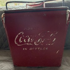 Coca-Cola Vintage Red Metal