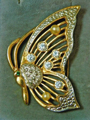 Vintage filigrane papillon - filigrane,
