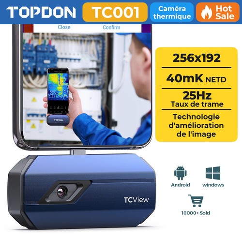 Topdon tc001 256x192 - 256x192, caméra