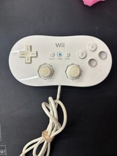 Nintendo Wii White Classic Controller RVL-005 Official OEM