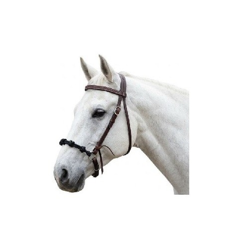 Horse Bridle Bitless Sidepull