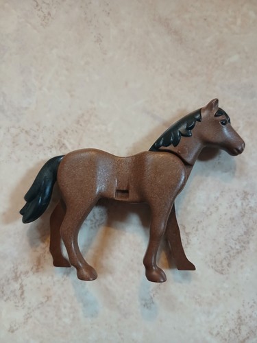 Playmobil brown horse - playmobil, animal
