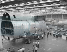 Lockheed C-5A Galaxy Mid Fuselage Section - USAF - Original Photo 24 Aug 1967