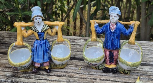 Rare paire salière poivriere - salière,