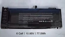 77.5Wh 10.95V Battery For Apple MacBook A1286 Mid 2009 2010 2012 Late Early 2011