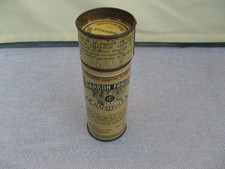 PHARMACIE - Ancienne boite en tôle sérigraphiée  CHARBON  FRAUDIN  -  T.B.E