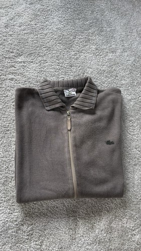 Gilet zippé lacoste - gilet,