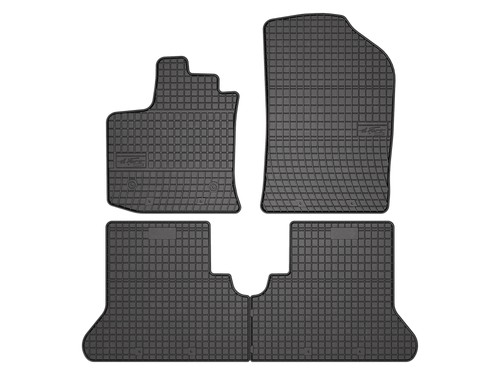 Tapis arrière caoutchouc - arrière, en