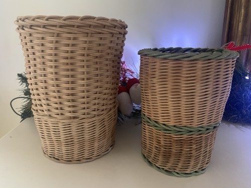 Lot anciens paniers hauts - anciens,