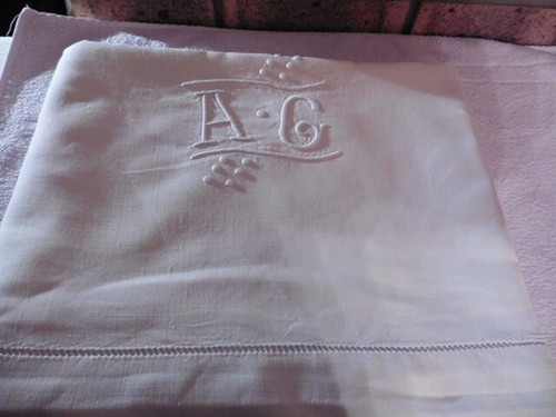 Ancien drap metis - drap,