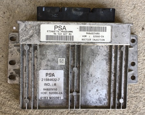 Calculateur peugeot 206 4 - calculateur,